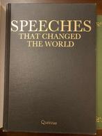 Speeches That Changed The World. Illustrated, Hardcover DJ, Overige gebieden, Nieuw, Diverse auteurs, Ophalen of Verzenden