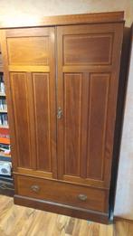 Antieke engelse hang leg Kast 1900 maat 107x198x49, Antiek en Kunst, Antiek | Meubels | Kasten, Ophalen