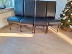 Eetkamerstoelen, Huis en Inrichting, Stoelen, Ophalen of Verzenden, Gebruikt, Bruin, Vier