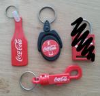 3 verschillende Coca-Cola sleutelhangers (3), Ophalen of Verzenden, Zo goed als nieuw, Merk