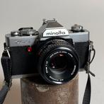 Minolta XG-9 met 50mm f1.7 lens GETEST, Ophalen, Zo goed als nieuw, Spiegelreflex, Minolta
