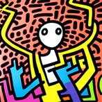 PoPMaN pop Art prent Kool Keith ( Haring ) prent, Antiek en Kunst, Kunst | Overige Kunst, Verzenden