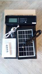 automatische Kippenhokdeur - met solar- stapel korting, Dieren en Toebehoren, Pluimvee | Toebehoren, Ophalen of Verzenden, Nieuw
