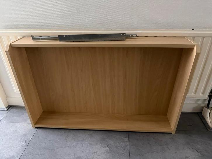 Houten lade - Opbergruimte, Huis en Inrichting, Kasten | Boekenkasten, Zo goed als nieuw, 50 tot 100 cm, Minder dan 100 cm, 25 tot 50 cm