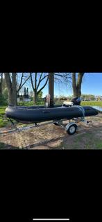 Leuke boot polyester bodem 15 pk suzuki 2019, Watersport en Boten, Rubberboten, Zo goed als nieuw, Benzine, Minder dan 70 pk, Overige materialen