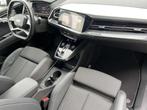Audi Q4 e-tron 40 S-LINE 77 kWh 204PK HUD+ACC+CARPLAY+MATRIX, Auto's, Audi, Automaat, Achterwielaandrijving, Gebruikt, Blauw