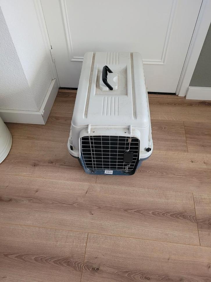 Transportbox kleine huisdieren 61x40x41, Dieren en Toebehoren, Transportboxen, Gebruikt, Ophalen