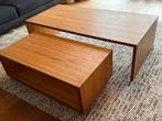 Leolux Eagor Salontafel + Bijzettafel - Design Scooter & Par, Ophalen, Gebruikt, 100 tot 150 cm, 50 tot 100 cm