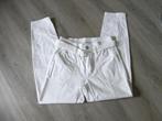 RED BUTTON offwhite broek linnenlook mt 36 past 38, NIEUW!, Wit, Nieuw, Ophalen of Verzenden, Maat 36 (S)
