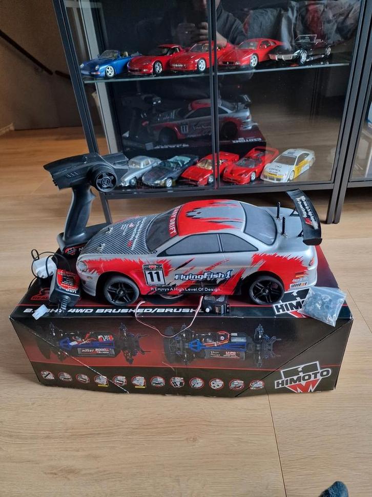 1:10 Himoto RC Auto, Hobby en Vrije tijd, Modelbouw | Radiografisch | Auto's, Gebruikt, Auto offroad, Overige schalen, Ophalen of Verzenden