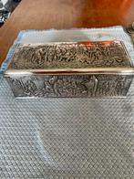 Verzilverde lepeldoos, Antiek en Kunst, Ophalen