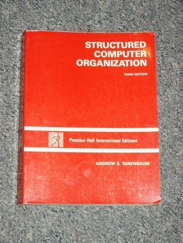 Structured Computer Organization third edition (ENG) beschikbaar voor biedingen
