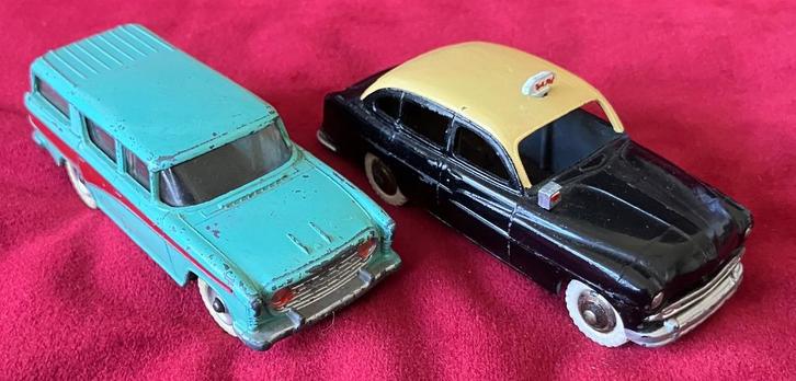 2 Dinky Toys 24X Ford Vedette en 173 NASH Rambler Estate, Hobby en Vrije tijd, Modelauto's | 1:43, Gebruikt, Auto, Dinky Toys