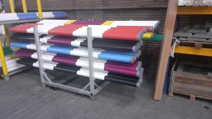 Kunststof hindernisbalk, springpalen 3m. Outlet. 25% korting, Dieren en Toebehoren, Paarden en Pony's | Overige Paardenspullen