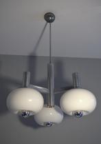 Prachtige Vintage Deco Space-Age mushroom design lamp - 1970, Ophalen, Gebruikt, Glas, Vintage, Space-Age, Art-Deco, Mushroom, seventies, Ufo