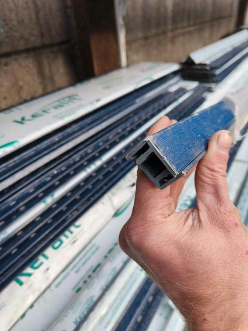 Keralit staalblauw Ral5011 gevelpaneel190 mm, Doe-het-zelf en Verbouw, Platen en Panelen, Zo goed als nieuw, Overige materialen