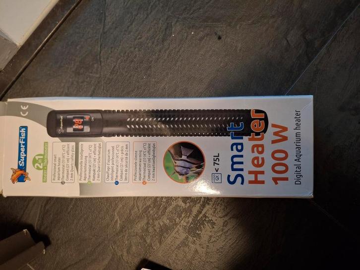 Superfish smart heater 100 w, Dieren en Toebehoren, Vissen | Aquaria en Toebehoren, Zo goed als nieuw, Verlichting of Verwarming