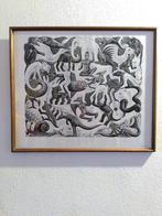 Escher Vlakvulling 2, Mosaic 2 Reproduction 1970, Ophalen of Verzenden