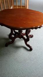 antieke tafel met 4stoelen, Ophalen