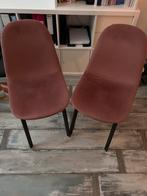 Twee stoelen oud roze. Voor Eetkamer of make-up bureau, Ophalen, Zo goed als nieuw, Overige kleuren, Twee