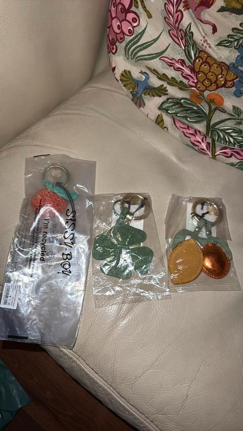 3 nieuwe tas / sleutelhangers van sissy boy, Sieraden, Tassen en Uiterlijk, Tassen | Damestassen, Nieuw, Ophalen of Verzenden
