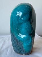 Prachtig aardewerk en geglazuurd beeld Maria Jezus, Ophalen of Verzenden