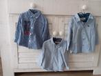 Blouses bloesjes 80/86 lange mouwen blauw H&M, Kinderen en Baby's, Babykleding | Maat 80, Overhemdje of Bloesje, Ophalen of Verzenden