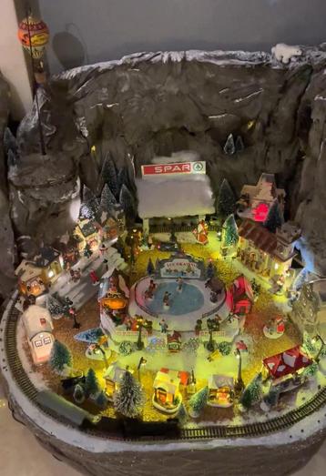 Kerstdorp met diverse extra’s beschikbaar voor biedingen