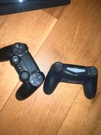 Playstation 4 met 2 controllers, Met 2 controllers, Ophalen of Verzenden, Slim, 500 GB