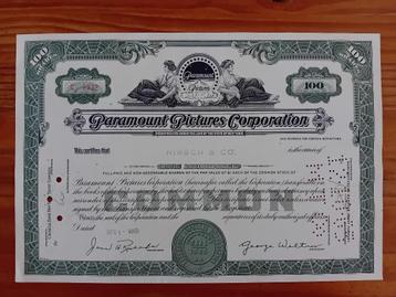 Paramount Pictures Corporation - 1965 beschikbaar voor biedingen