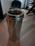 Dubbelwandige kachelpijp, Ophalen, Zo goed als nieuw, Minder dan 50 cm