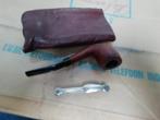 Vintage Pijp met Etui en Pijpenrager, Ophalen of Verzenden, Gebruikt, (Water)pijp