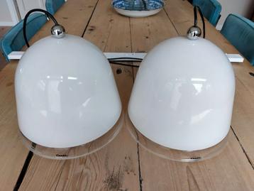 Guzzini Kuala 70's design hanglampen 275,- per twee.  beschikbaar voor biedingen