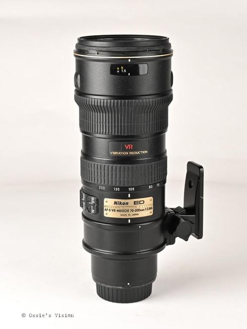 Nikon AF-S 70-200mm F/2.8G ED VR, Audio, Tv en Foto, Fotografie | Lenzen en Objectieven, Telelens, Ophalen