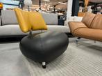 Nieuw Leolux Pallone Fauteuil Senso leer zwart geel Stoel, Huis en Inrichting, Fauteuils, Nieuw, Ophalen of Verzenden