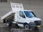 Mercedes Sprinter 516 CDI Kipper met Kist Dubbellucht 3,5t T, Auto's, Bestelauto's, Stof, Gebruikt, Euro 6, Mercedes-Benz
