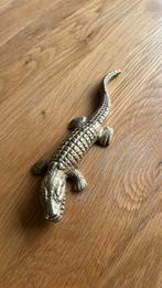 Gouden krokodil, Huis en Inrichting, Ophalen of Verzenden, Zo goed als nieuw