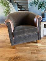 Mooie dames fauteuil, Huis en Inrichting, Fauteuils, Ophalen, 75 tot 100 cm, Zo goed als nieuw, Leer