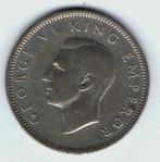 22-1438 Nieuw Zeeland 1 shilling 1942, Postzegels en Munten, Munten | Oceanië, Verzenden, Losse munt, Zilver