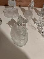 Glazen beeldjes - nette staat, Antiek en Kunst, Ophalen of Verzenden