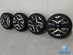 7mm! Originele Peugeot 208 II GT Hybrid P21E zwarte velgen 1, Auto-onderdelen, Banden en Velgen, Gebruikt, Banden en Velgen, 17 inch