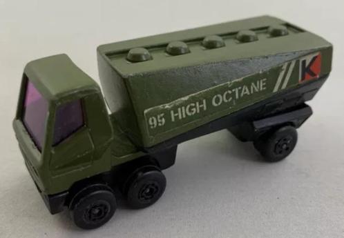 Lesney Matchbox 63 Freeway Gas Tanker Octane Groen 1977 1:90, Hobby en Vrije tijd, Modelauto's | Overige schalen, Zo goed als nieuw
