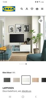 10 mat witte lappviken deurtjes voor besta, Ophalen, Gebruikt, Minder dan 150 cm, Minder dan 100 cm