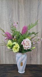 Prachtig realistisch boeket zijdebloemen kunstbloemen, ., Nieuw, Ophalen of Verzenden, .
