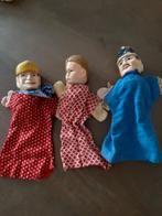 hout poppenkastpoppen, Jan klaasen, Katrien, agent, Ophalen of Verzenden