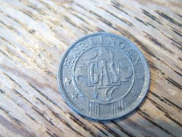 Gaspenning 10 cent Harlingen, bezet Nederland, WW2 #344 beschikbaar voor biedingen