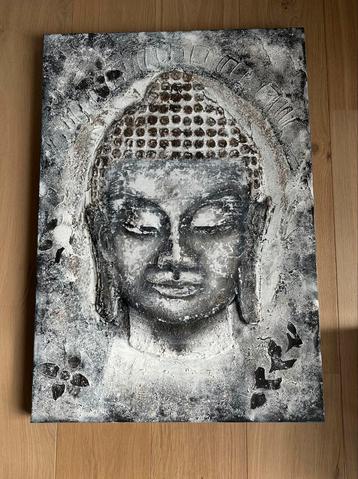 Boeddha op canvas  beschikbaar voor biedingen