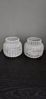 Light & living kandelaar beige/wit, Ophalen of Verzenden, Zo goed als nieuw, Wit, Hout
