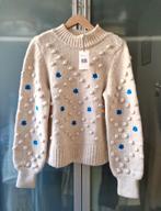 Geisha nieuwe trui crème en blauw, Maat 38/40 (M), Geisha, Wit, Nieuw