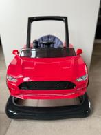 Stoere rode Ford Mustang loopauto, Kinderen en Baby's, Speelgoed | Buiten | Voertuigen en Loopfietsen, Ophalen, Zo goed als nieuw